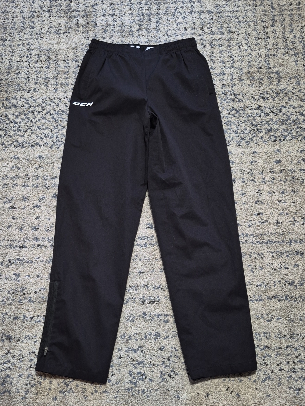 CCM Black Boy's Training Joggers